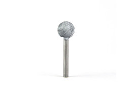 Saburrtooth Fräser Kugel 3,2x10 mm. Extra fein.